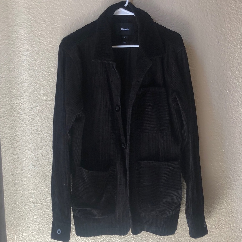 Afends unisex timelapse corduroy jacket